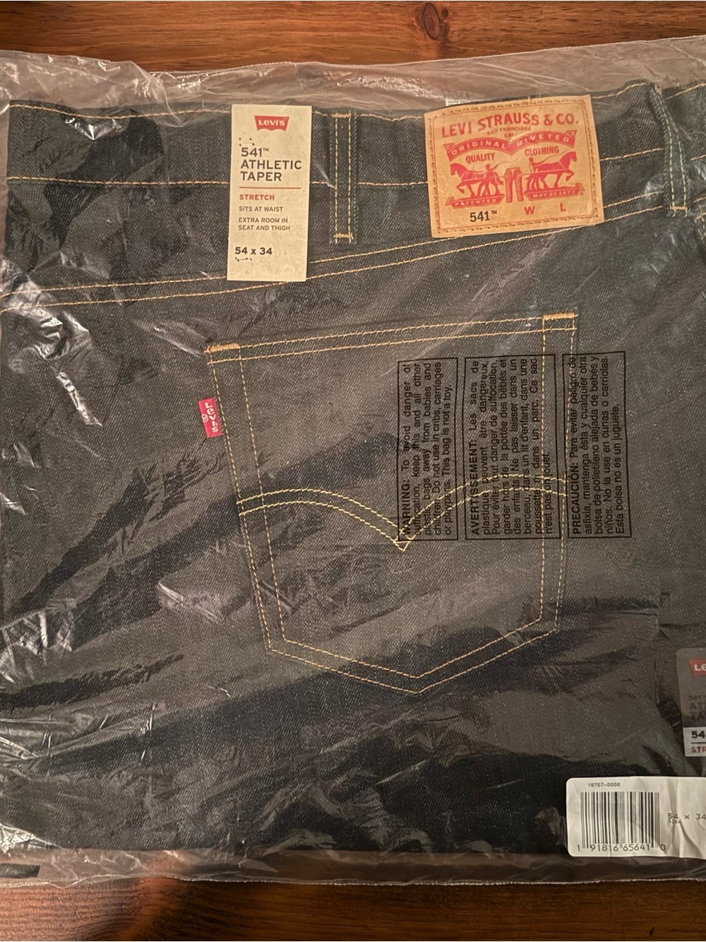 Levi's 541 Athletic Taper Men’s Jeans - Dark Indigo